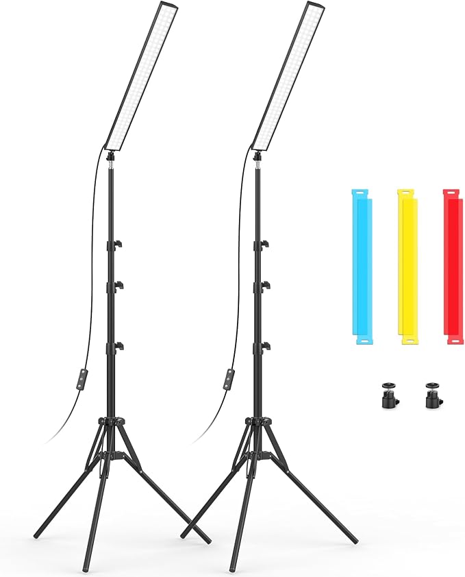 2 Pack LED Video Light Stick by Unicucp