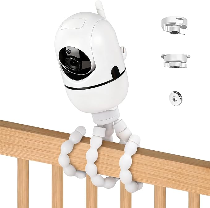 Tripod Baby Monitor Mount, Flexible Baby Camera Stand Compatible by Annkoifu