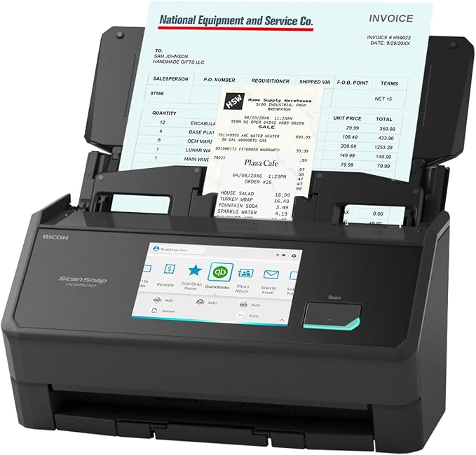 ScanSnap iX2500 Receipt Edition, Works by ScanSnap