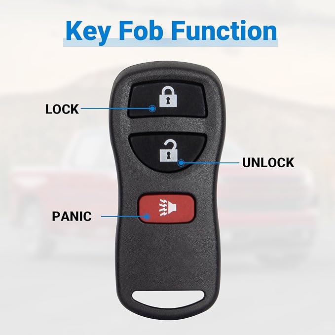 Key Fob Keyless Entry Remote Compatible - Image 5