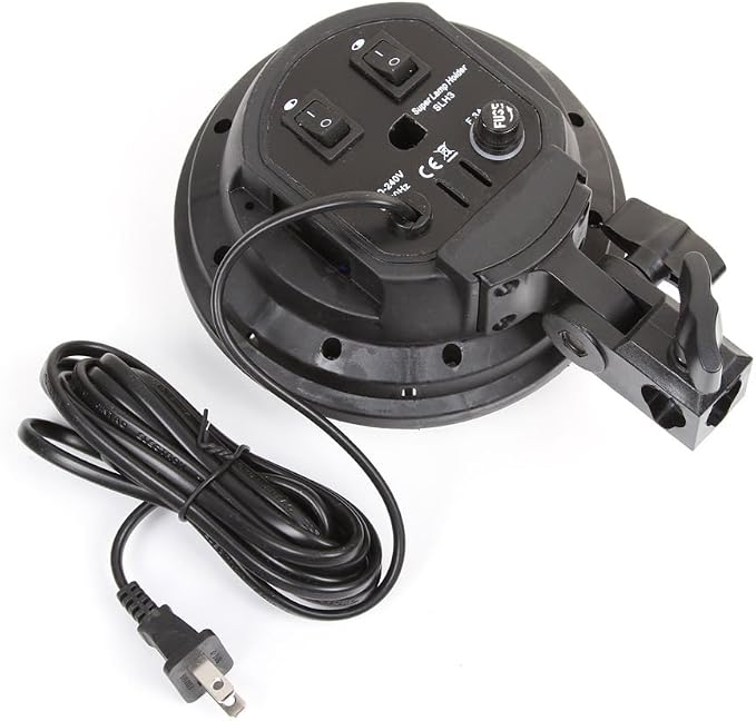 FocusFoto 4-in-1 E27 Base Socket Splitter Light Lamp Bulb Head Adapter Umbrella - Image 7