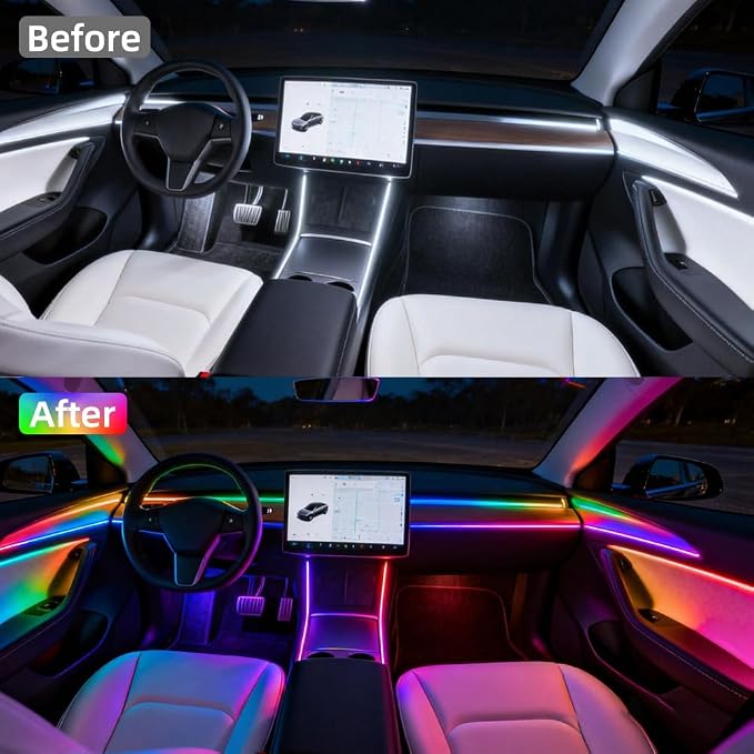 Acrylic Interior Car LED Lights - Image 2