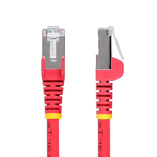 StarTech.com 6ft Red CAT6a Ethernet Cable, Snagless RJ45, 100W PoE++, 27AWG - Image 2