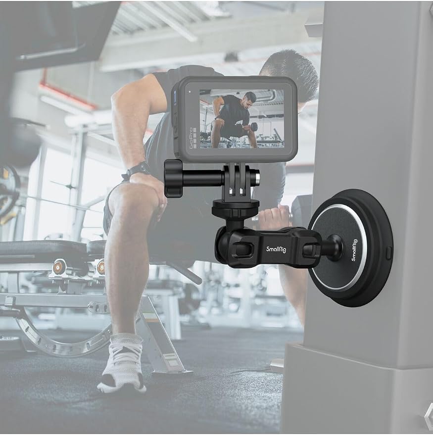 SMALLRIG Magnetic Mount for GoPro Hero 13/12/11, Powerful Camera Car Mount - Image 2