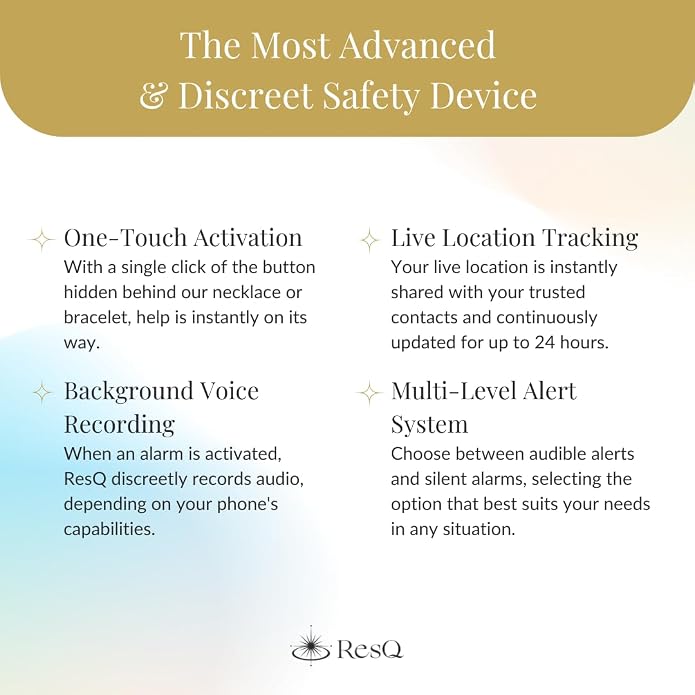 ResQ Jewelry, Maitri Smart Bluetooth Safety Bracelet, Discreet Wearable Safety - Image 3