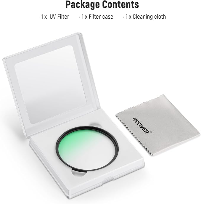 NEEWER 43mm MC UV Protection Filter 24 Layer Multi Resistant Nano Coatings/HD - Image 8