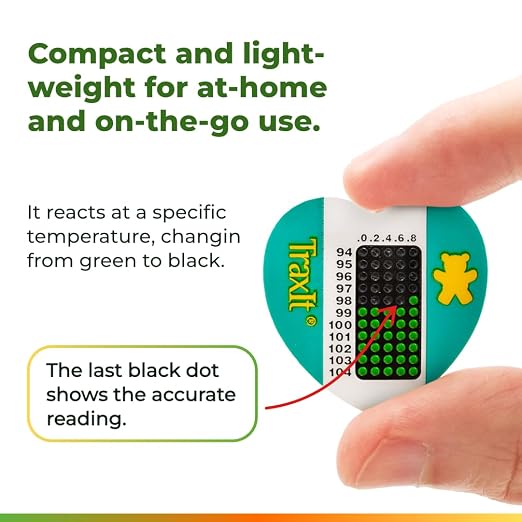 Underarm Thermometer Sticker for Kids, Babies 6+ Months — Wearable for Up to 48 - Image 7