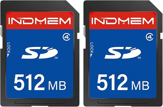 SD Card 512MB, Class 4 Flash Memory Cards MLC Stanard Secure Digital Cards by elecacc