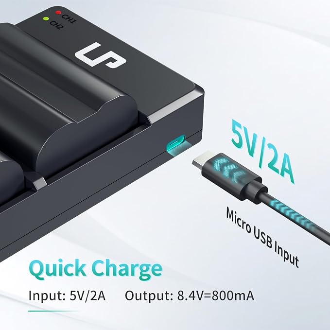 LP EN-EL15 EN EL15a Battery Charger Pack, Compatible - Image 6