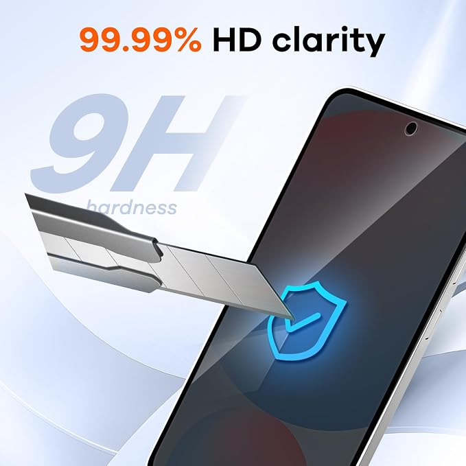 3+3 Pack for Samsung Galaxy S23 FE 5G Privacy Screen Protector & Phone Camera - Image 6
