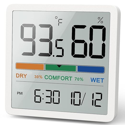 NOKLEAD Indoor Hygrometer Thermometer by NOKLEAD