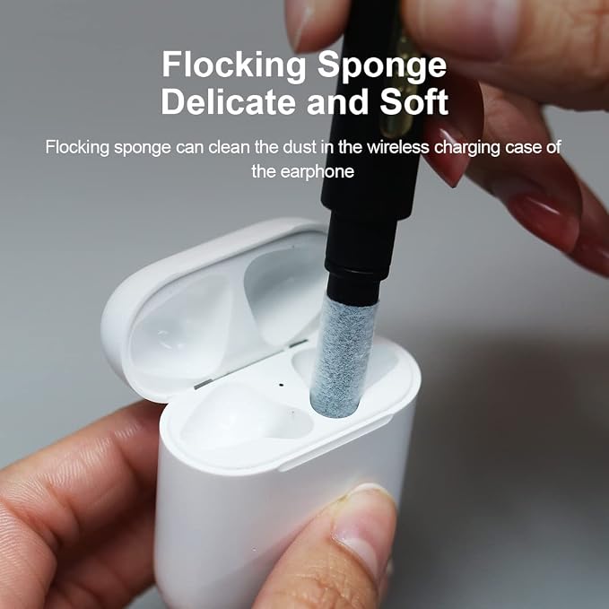 Hagibis Cleaning Pen for Airpods Pro 1 2 Multi-Function Cleaner Kit Soft Brush - Image 3