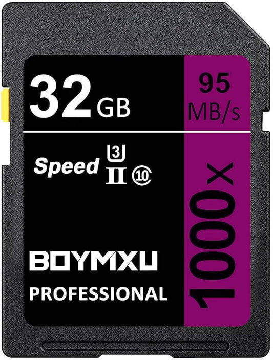 Professional 32GB Class 10 U3 Memory Card by BOYMXU