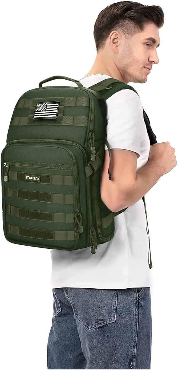 MOSISO Camera Backpack, DSLR/SLR/Mirrorless Tactical Camera Bag Case - Image 6