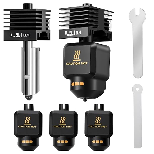 Hotend Kit for Bambu Lab P2S / P2SC, Fast Heating & Stable Extrusion – 3D by QIMATOP