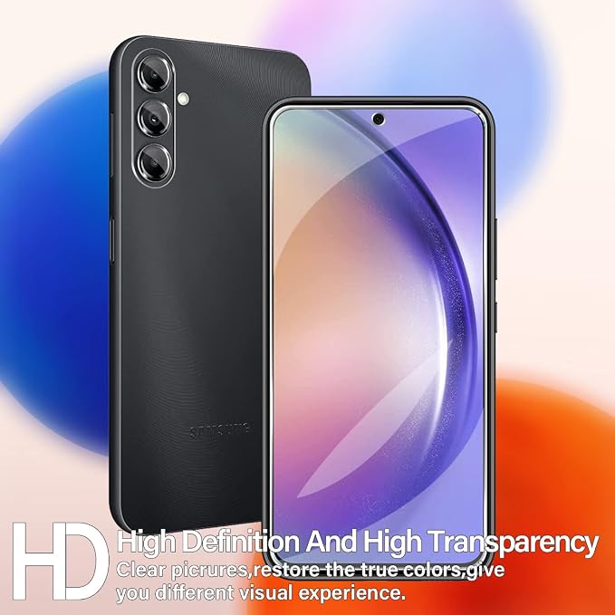 BIGFACE Galaxy A54 Tempered Glass Screen Protector + Camera Lens Protector - Image 6