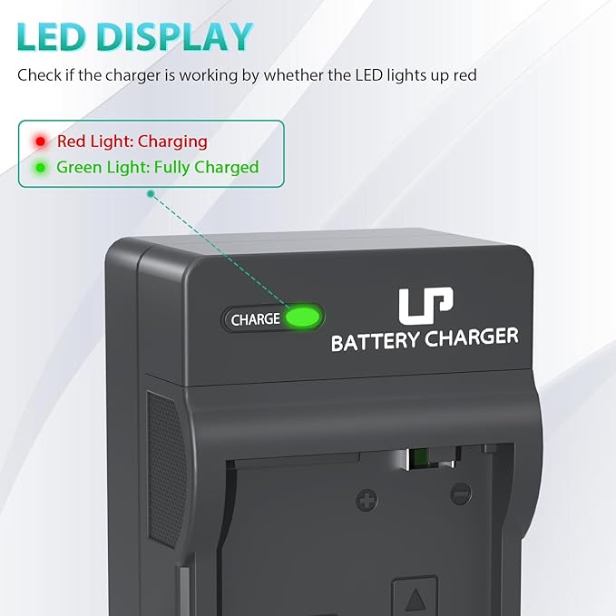 LP E8 Battery Charger, Charger Compatible - Image 4