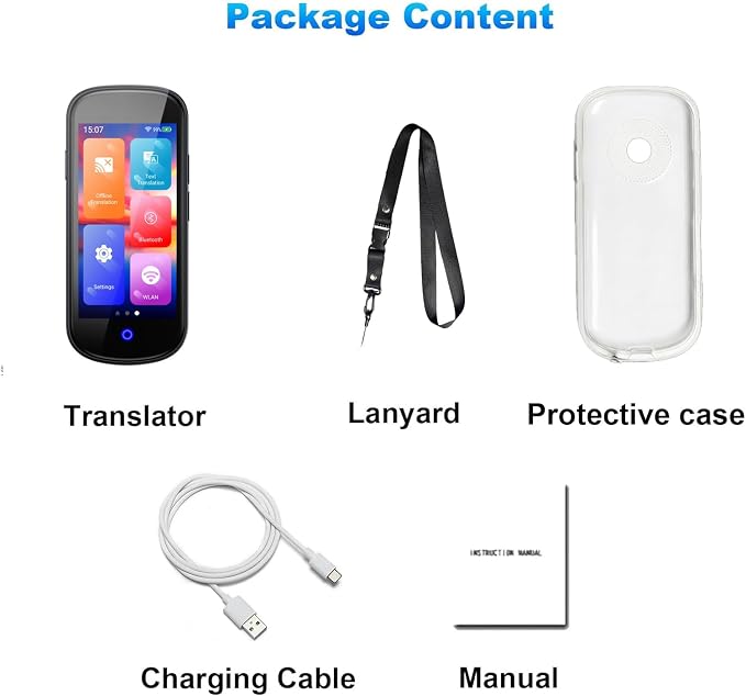 Language Translator Device No WiFi Needed, Two-Way AI Voice Translator - Image 2