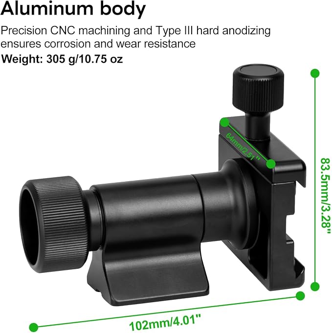 Monopod Gimbal Head with Arca-Swiss Dovetail Quick Release Plate | Rapid - Image 2