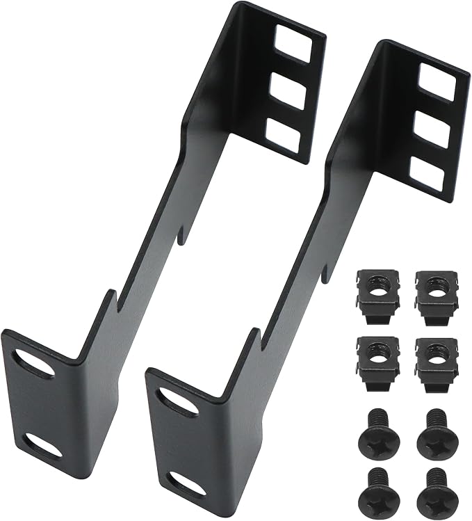 2 Pcs Server Rack Depth Extender, 1U Recessed Rack Extender Deep Mount Adapter - Image 7