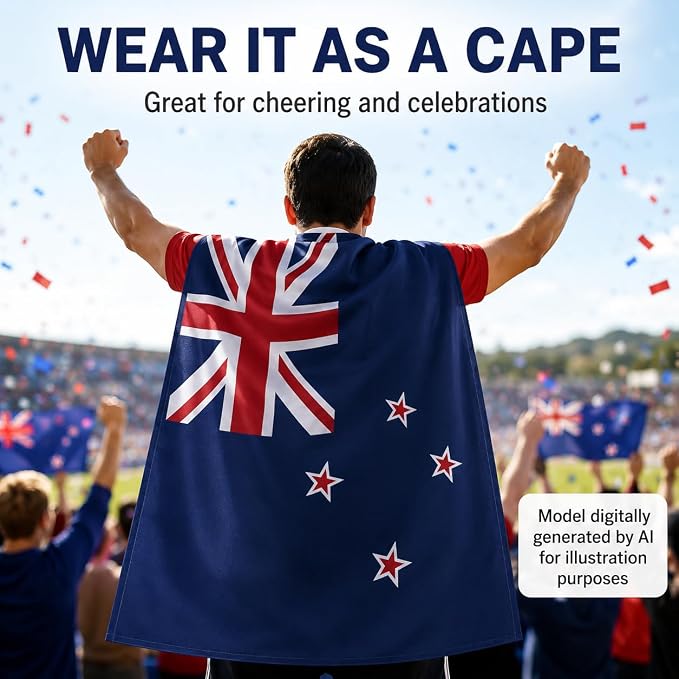 Flag Cape, Wearable Flag Costume, Be Suitable - Image 5