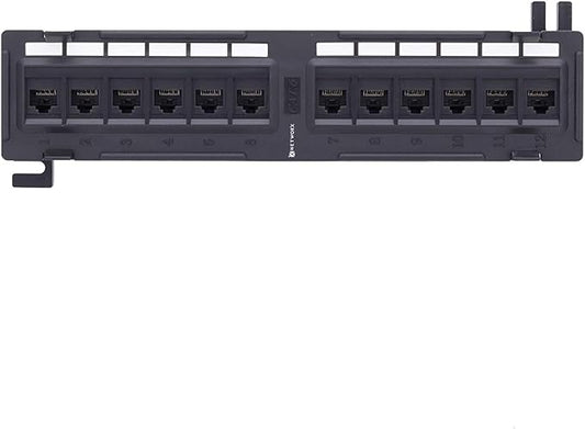Networx Wallmount 12 Port Network Patch Panel by Networx