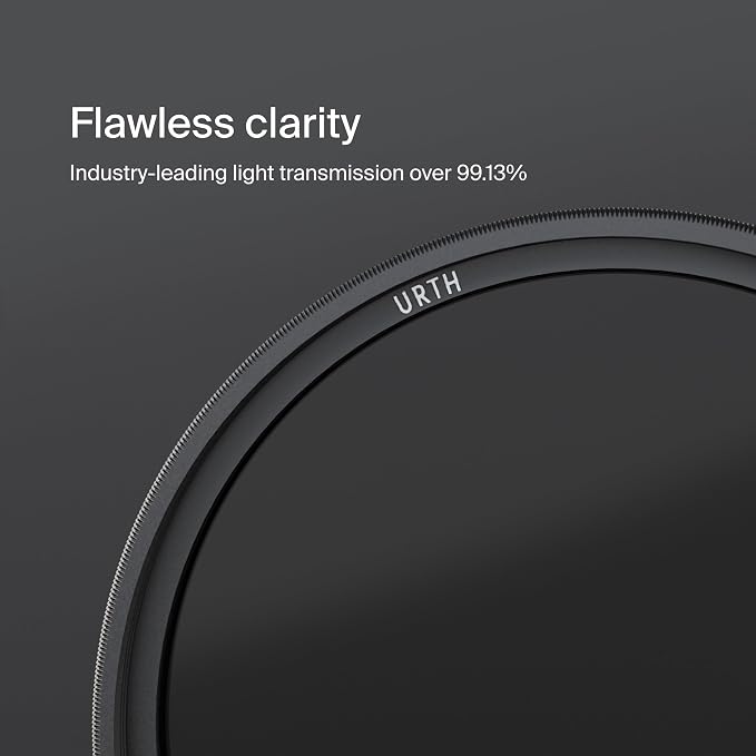 Urth 77mm UV Lens Filter — 30-Layer Nano-Coated, HD Optical Glass UV Camera - Image 3
