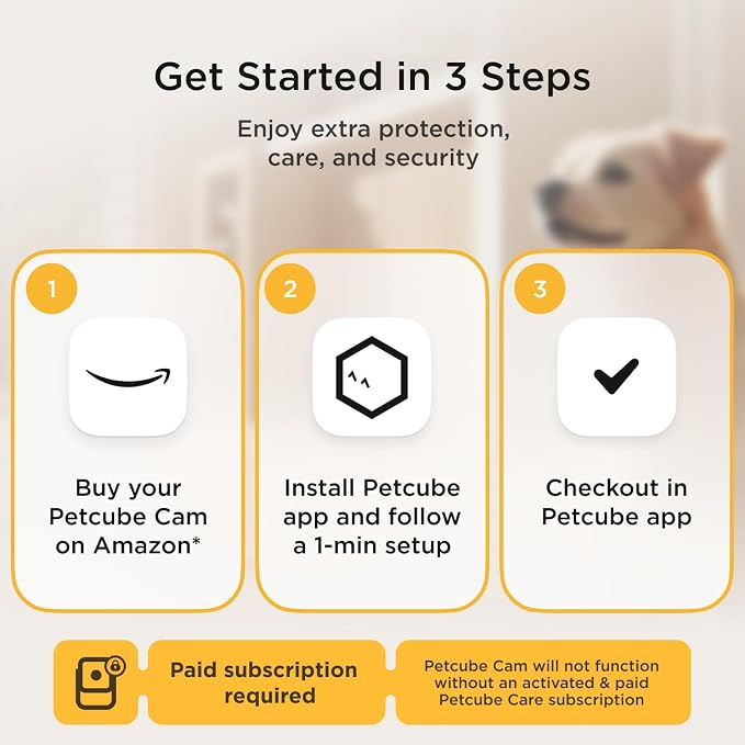 Petcube Cam and Care Coverage Subscription | Indoor Wi-Fi Pet and Security - Image 6