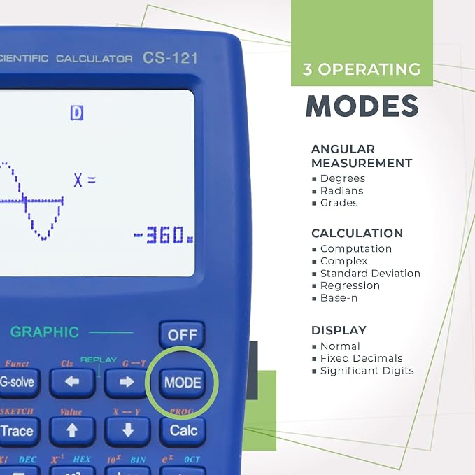 Scientific Calculator with Graphic Functions - Image 3