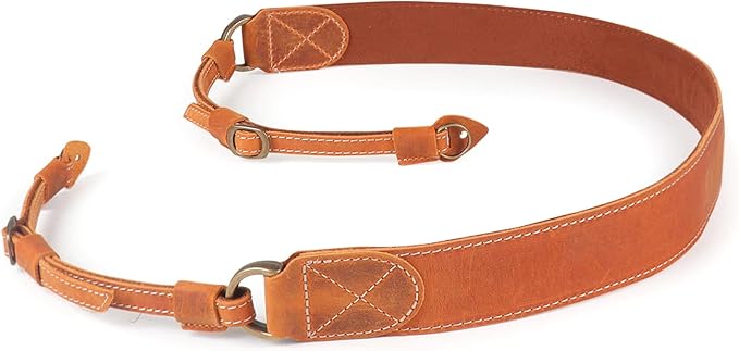 MegaGear SLR, DSLR Sierra Series Genuine Leather Camera Shoulder or Neck Strap - Image 6