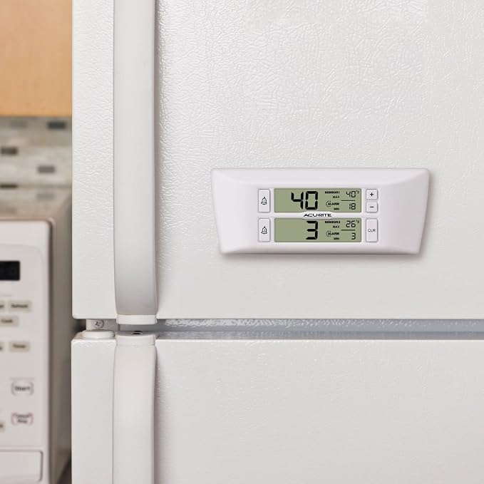 AcuRite Digital Wireless Fridge and Freezer Thermometer - Image 3