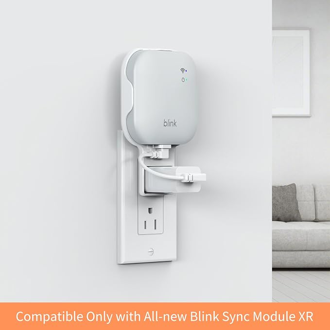 Outlet Wall Mount for All-New Blink Sync Module XR, Save Space - Image 2