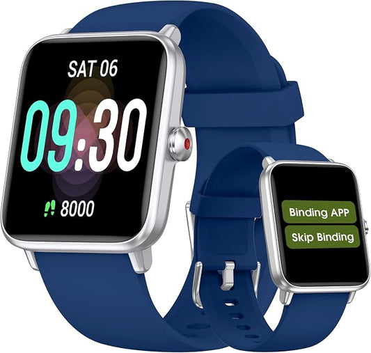 Pedometer Watch Senior Friendly No App/Phone Required, Waterproof Fitness by Pautios