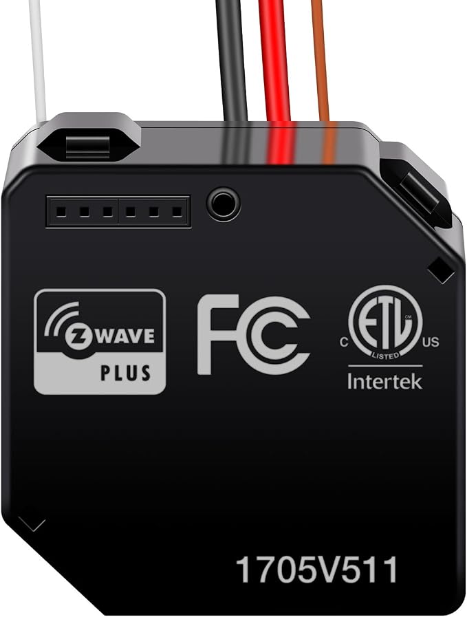 ENERWAVE Z-Wave Plus Relay, Hidden Smart Switch Wireless Remote Control to by TOPGREENER