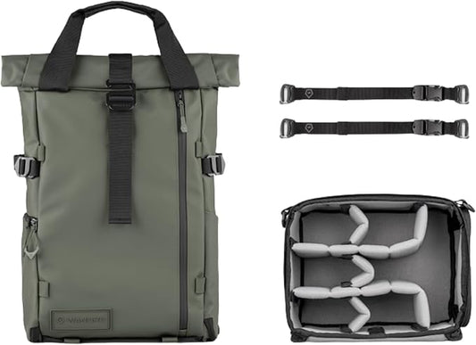 WANDRD PRVKE Rolltop 21L V4 Photography Bundle – Expandable Travel Camera by WANDRD