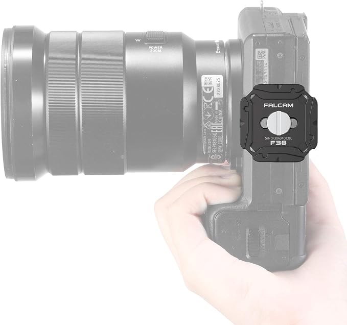 ULANZI F38 Camera Quick Release Plate w 1/4" to 3/8" Screw Thread, Quick - Image 8
