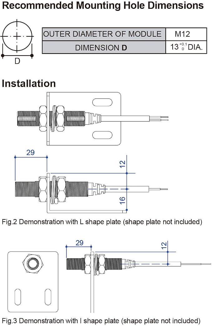 Red Circular Dot Laser Module, 650 nm, Class 1, Industrial Laser Projector - Image 6