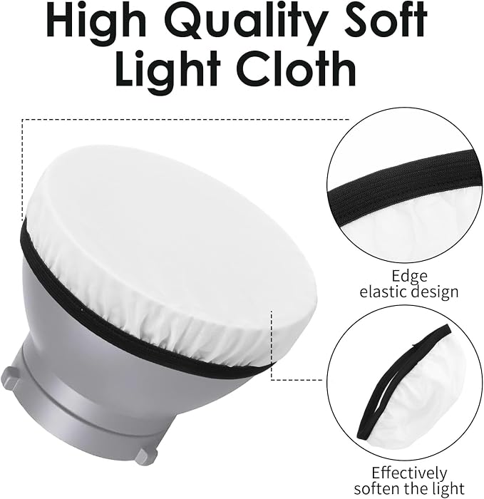 Mabor 2Pcs Light Diffuser, Photography, Soft Even Lighting - Image 3