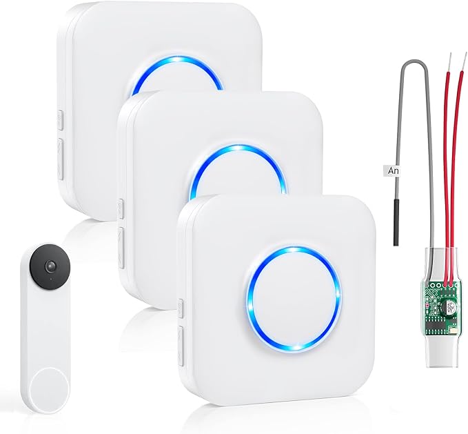 Satisure Wireless Doorbell Chime by Satisure