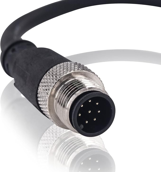 M12 Sensor Connector Aviation Cable - Image 2