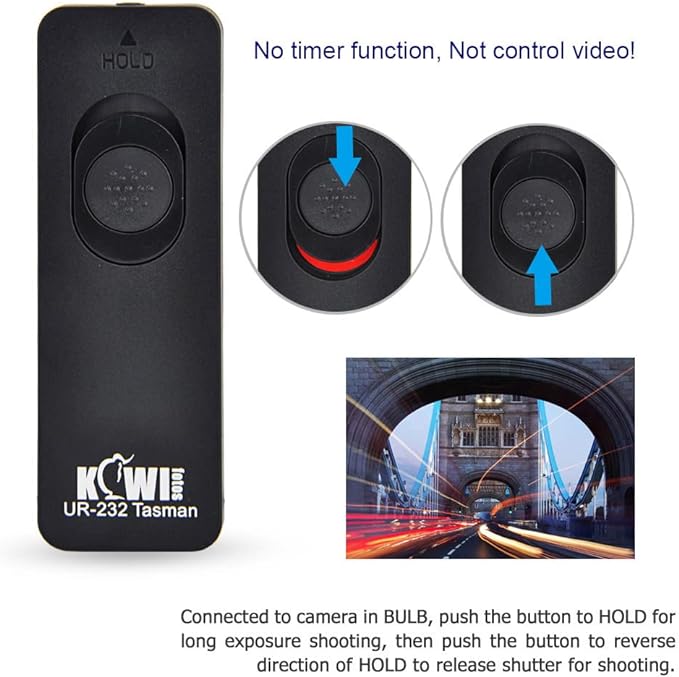 Kiwifotos RS-80N3 Remote Control Shutter Release Cord - Image 5