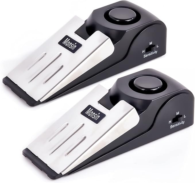 Door Stop Alarm, Door Stopper by Monsin