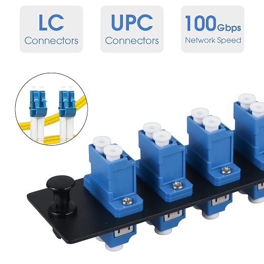 6 Duplex LC/UPC Fiber Patch Panel - Image 2