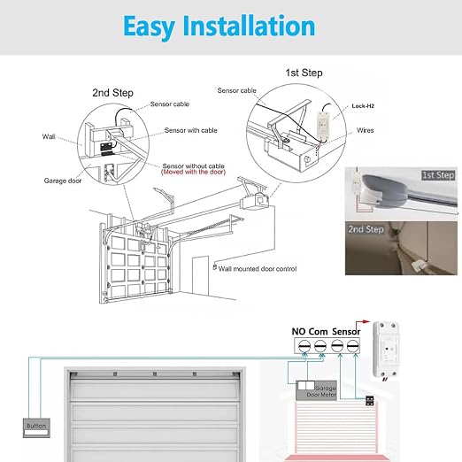 WiFi Smart Garage Door Opener, Universal WiFi Remote Controller, Door Left Open - Image 5