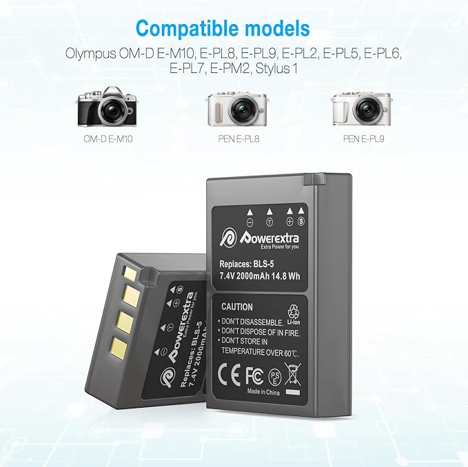 BLS-50 Battery and Dual USB Charger - Image 3