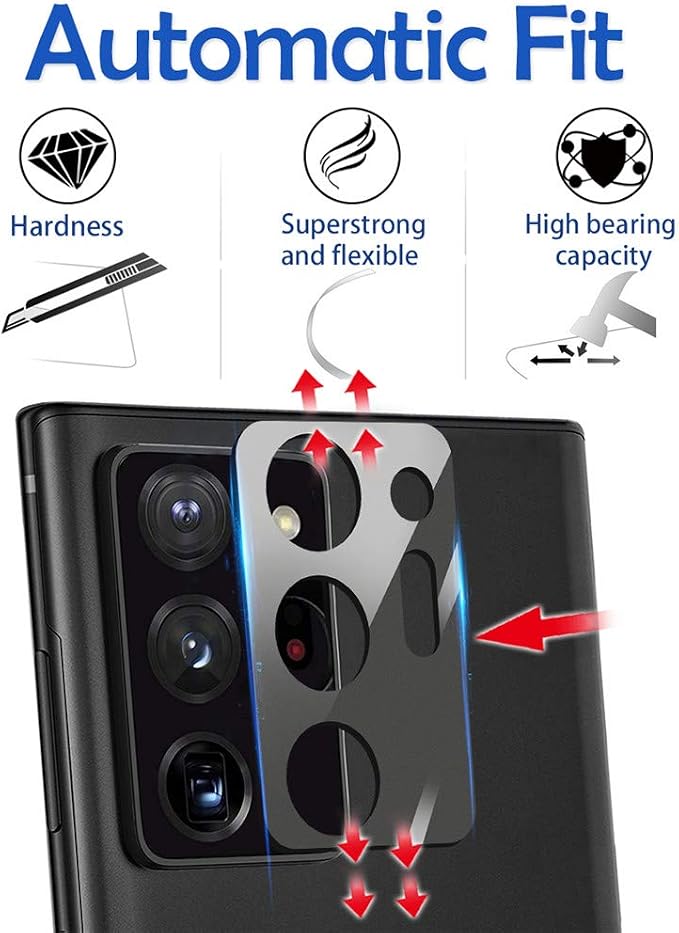 Suoman 3-Pack for Samsung Note 20 Ultra Camera Lens Protector - Image 4