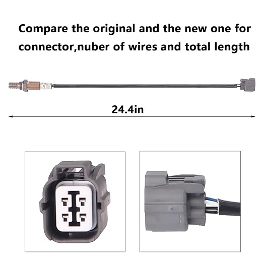 234-4621 O2 Oxygen Sensor Air Fuel Ratio Downstream Compatible - Image 4