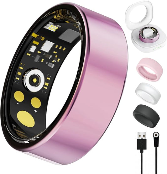 Smart Ring for Women Men, Health Tracker by Oucscru-SmartHealthDevices