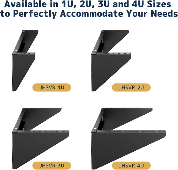 2U Vertical Wall Mount Rack - Image 6
