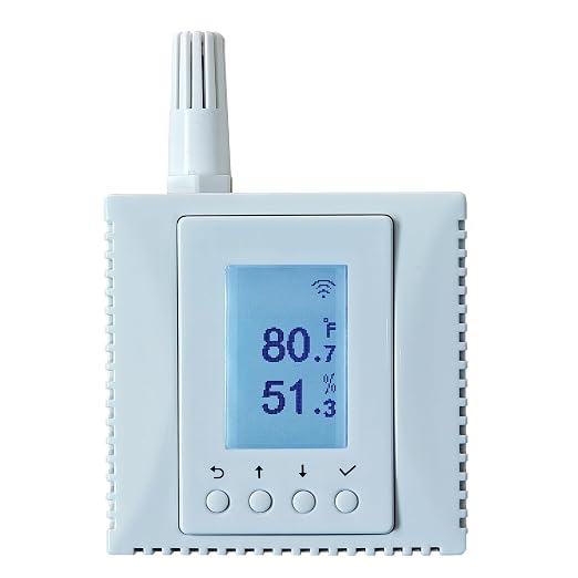 WiFi Temperature Humidity Monitor, Thermometer, Environmental Sensor, Supports by MONIGEAR